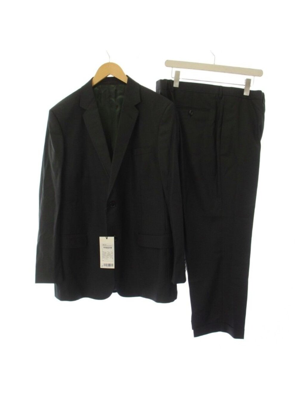 Gucci Single Suit Tailored Jacket Pants Trousers Black